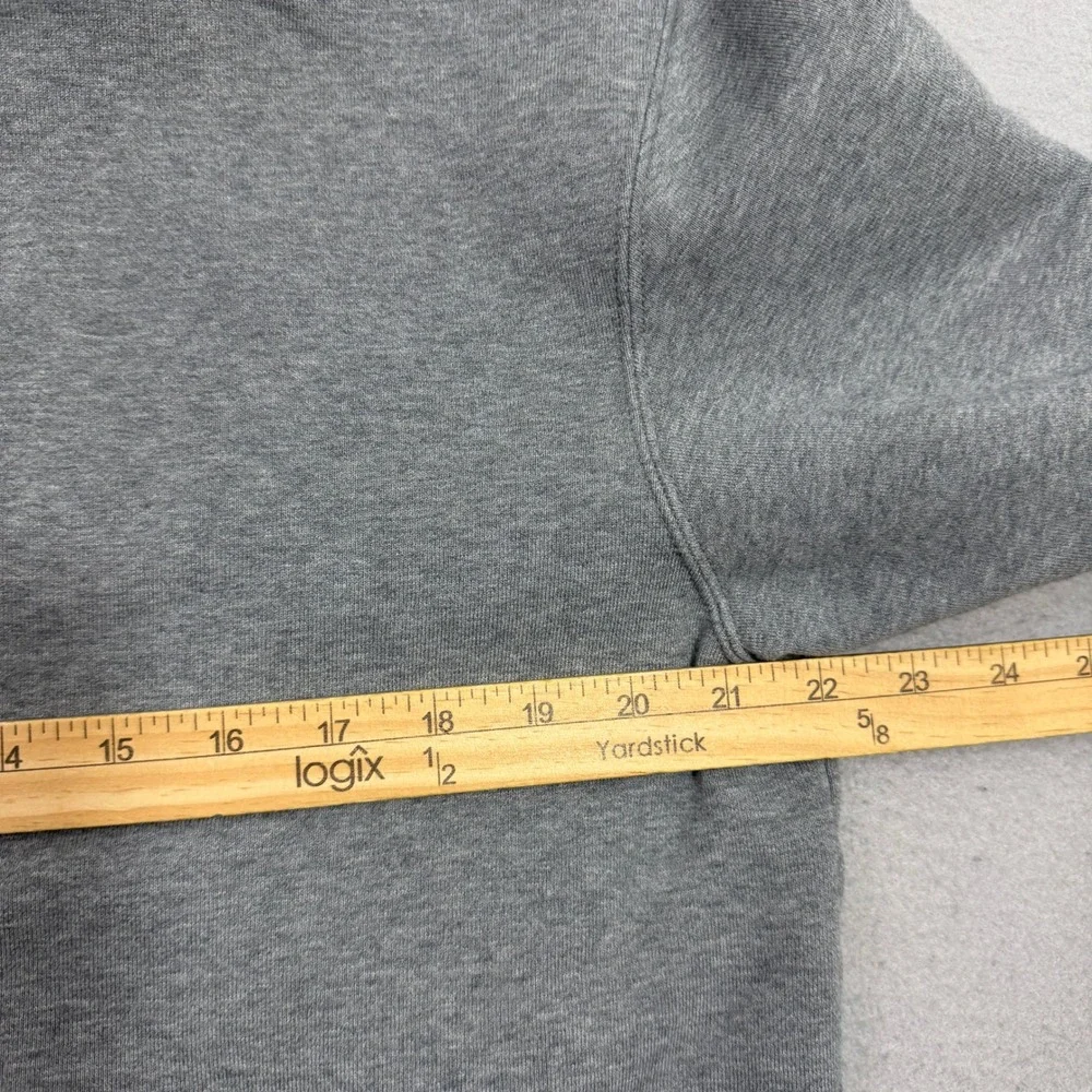 Jordan Hoodie Mens Large Gray Jumpman Essentials Pullover DA9818-091 Fleece